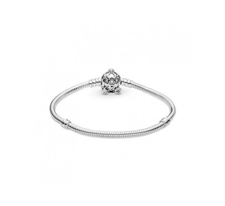PULSERA PANDORA 599190C01-17 PLATA BROCHE CARROZA
