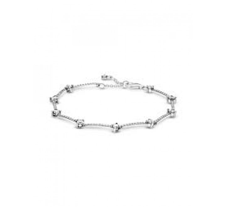 PULSERA PANDORA 599217C02-18 PLATA CIRCONITAS