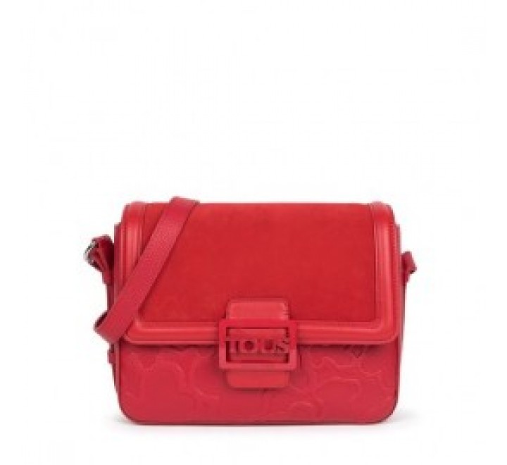 BANDOLERA TOUS 195890589 M T ICON LOVE ROJO