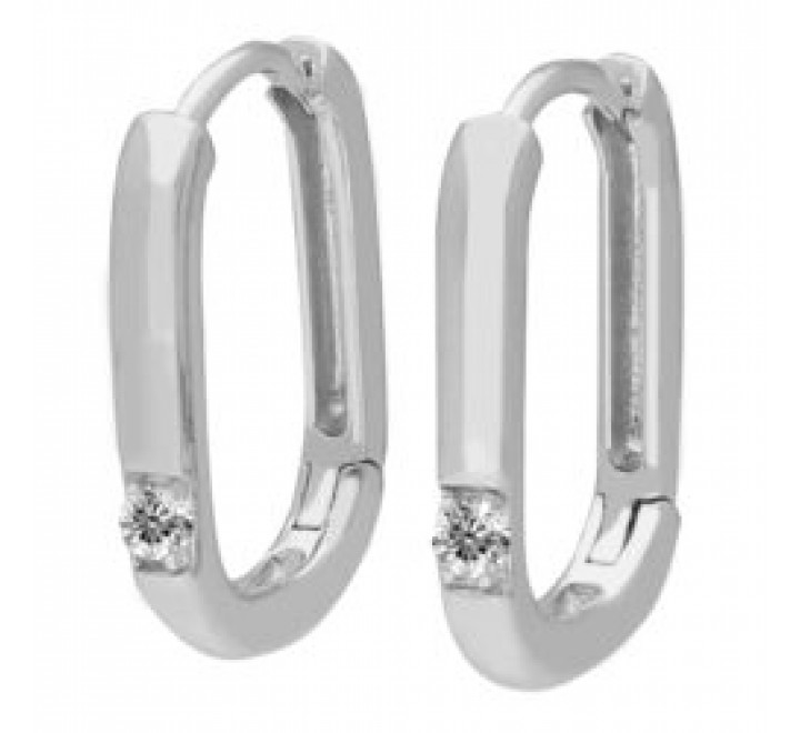 PENDIENTES PLATA BRIZZLING MOISANITE DIAMOND BME084