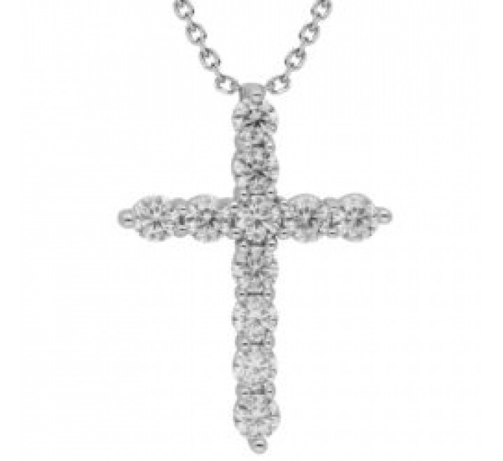 COLGANTE PLATA BRIZZLING MOISANITE DIAMOND BMP2118