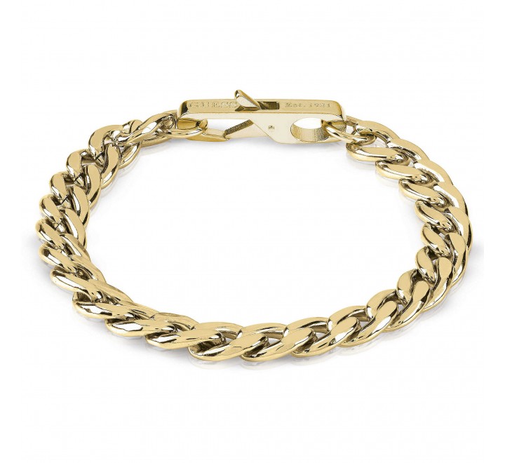 PULSERA GUESS ACERO DORADO ESLABONES JUMB01334JWYGS