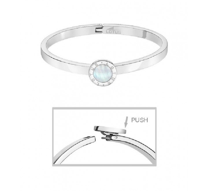 PULSERA LOTUS STYLE LS2038/2/5 ACERO NACAR
