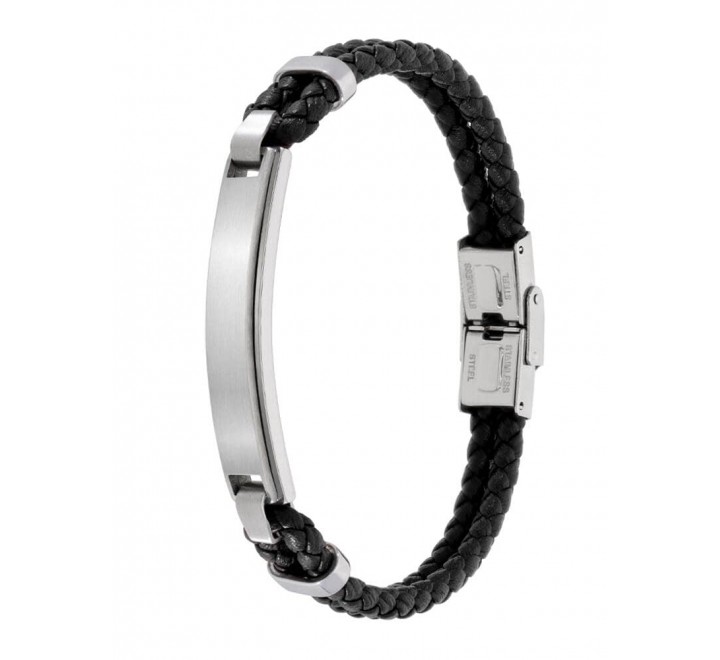 PULSERA MAREA DOBLE TRENZADO AZUL C00103/448