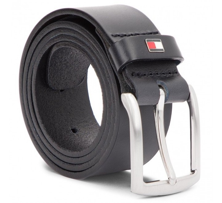 CINTURON TOMMY HILFIGER AMOAM06612 BDS 105 CUERO NEGRO