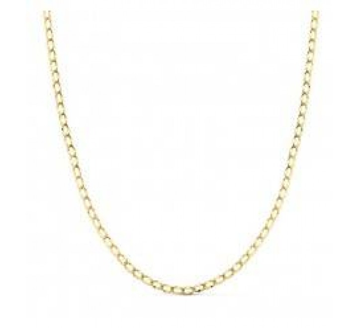 CADENA ORO ESLAVONES BILBAO 18KTES  50 CTMS 23002550