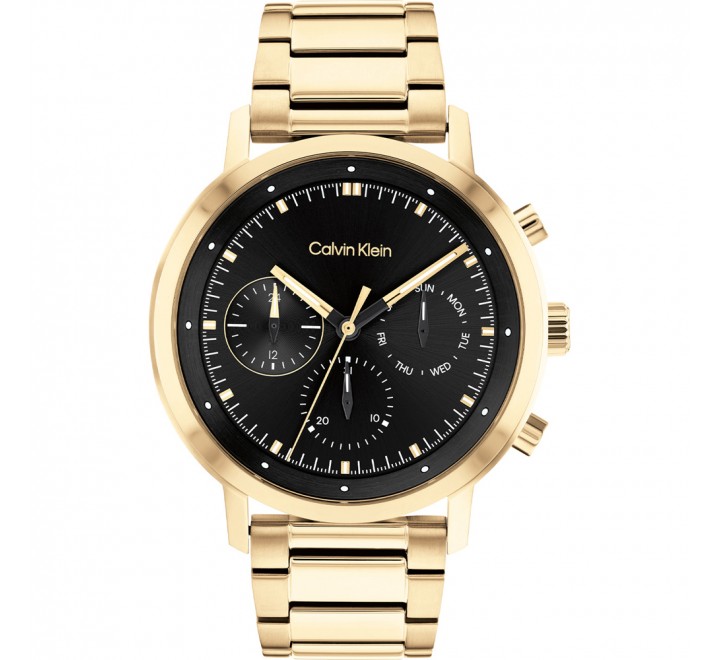 RELOJ CALVIN KLEIN CAB CHAPADO DORADO 2500065