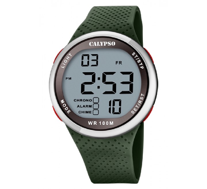 RELOJ CALYPSO DIGITAL CORREA COLOR VERDE K5785/5