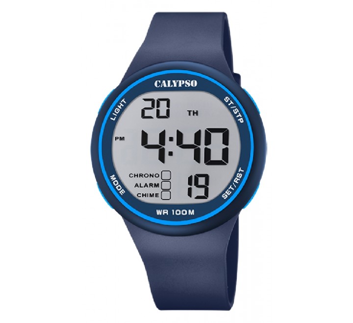 RELOJ CALYPSO DIGITAL CORREA PLASTICO AZUL K5795/3