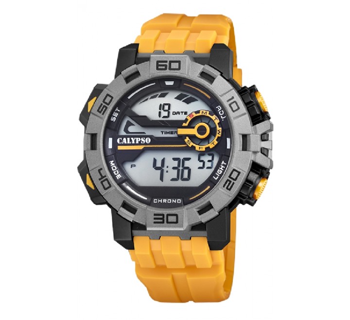 RELOJ CALYPSO DIGITAL CORREA PLASTICO NARANJA K5809/1