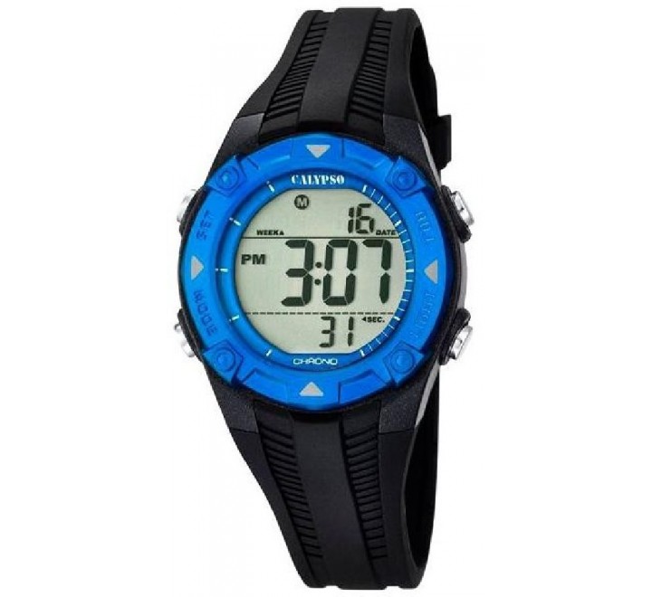 RELOJ CALYPSO DIGITAL CORREA CAUCHO NEGRA K5685/1