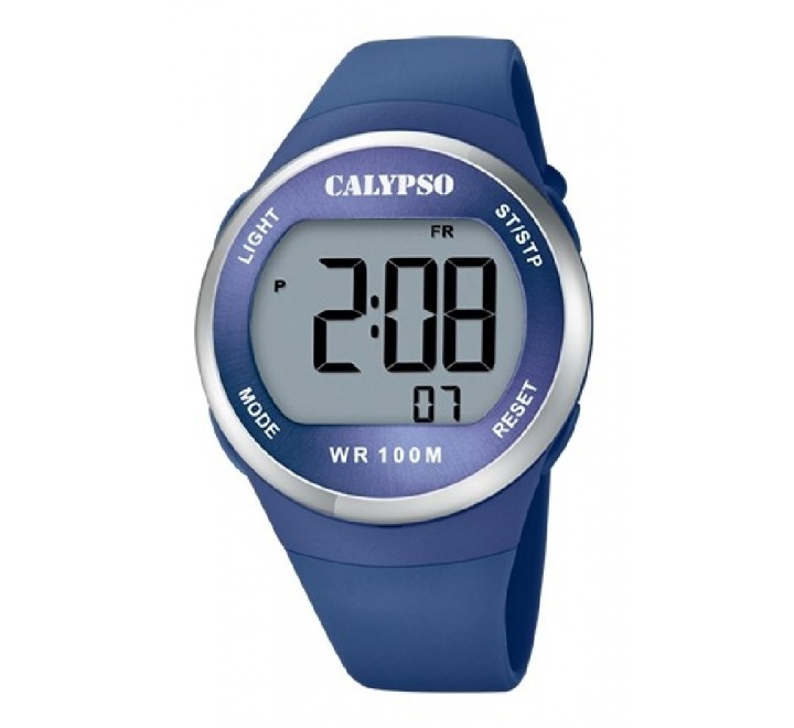 RELOJ CALYPSO DIGITAL CORREA CAUCHO AZUL K5786/3