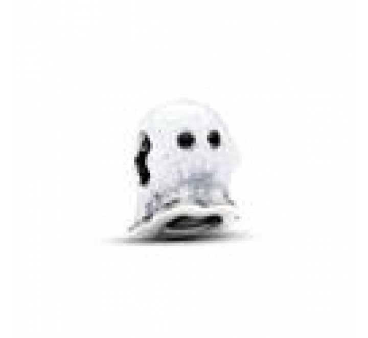 CHARMS PLATA  PANDORA 793404C01 FANTASMA BOO BRILLA OSCURIDA