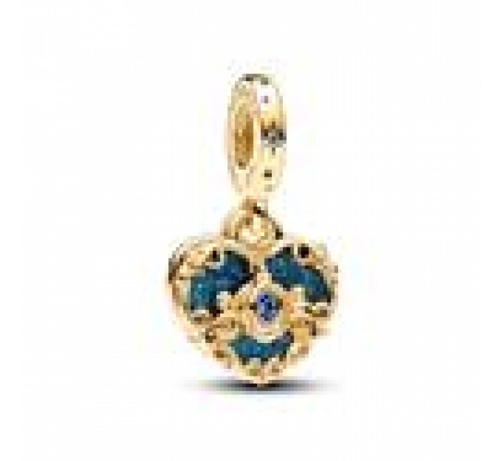 CHARM PANDORA PLATA DORADA CARROZA CENICIENTA 763072C01