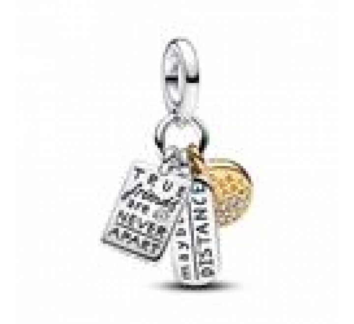 CHARM PANDORA COLGANTE TRIPLE AMISTAD 763436C01
