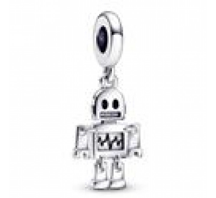 CHARM PANDORA PLATA BOT EL ROBOT 792250C01