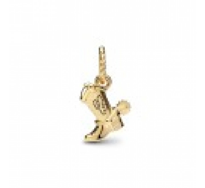 CHARM PANDORA PLATA DORADA BOTA VAQUERO TOY STORY 764606C01