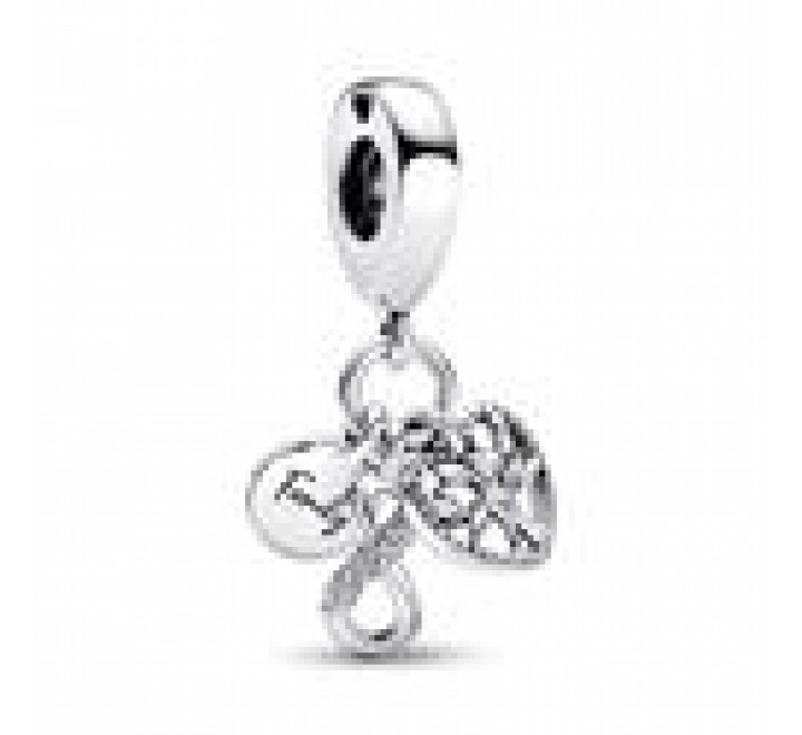 CHARM PANDORA PLATA TRIPLE INFINITO FAMILIA 792201C01