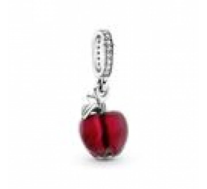 CHARMS PANDORA PLATA MANZANA PIEDRA ROJA 799534C01