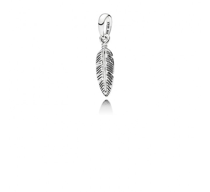 CHARMS-COLGANTE PANDORA PLATA PLUMA 397216