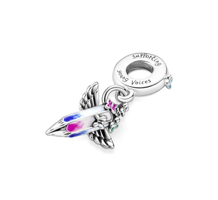 CHARMS PANDORA PLATA PINTURA SUEñOS DE FUTURO 799600C01