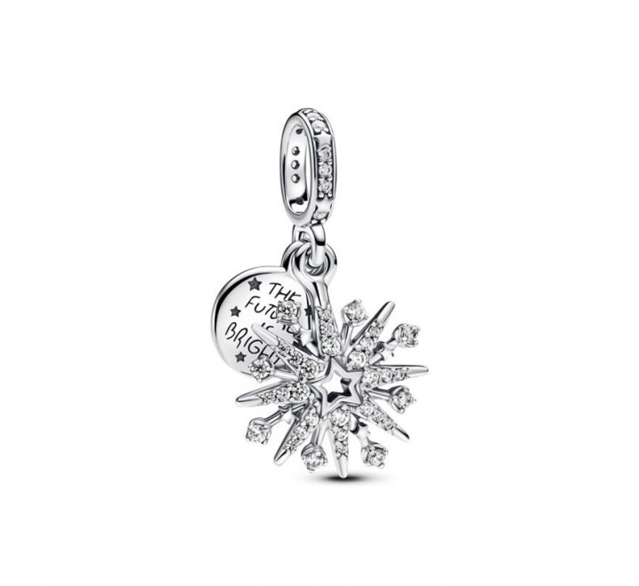 CHARM PANDORA DOBLE COLGANTE FUEGOS ARTIFICIALES 793512C01