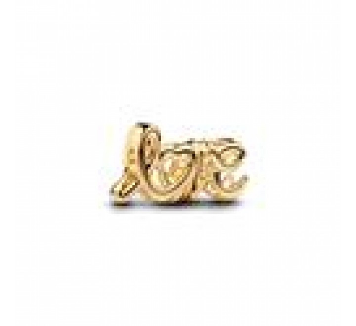 CHARM PANDORA LOVE ESCRTO A MANO 763055C00