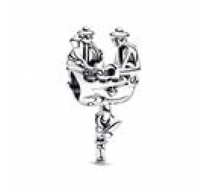 CHARM PANDORA PLATA BARCO PIRATA GARFIO DE DISNEY 792521C00