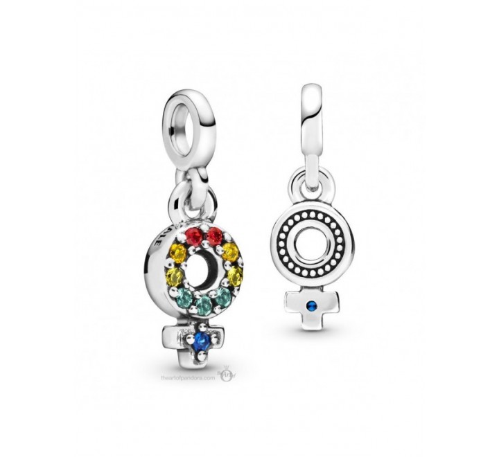 Charm Me Mi 798382NRGMX. charms de Pandora Me están diseñados para moverse libremente en la pulsera cola de ratón y en la pulsera rígida lisa.