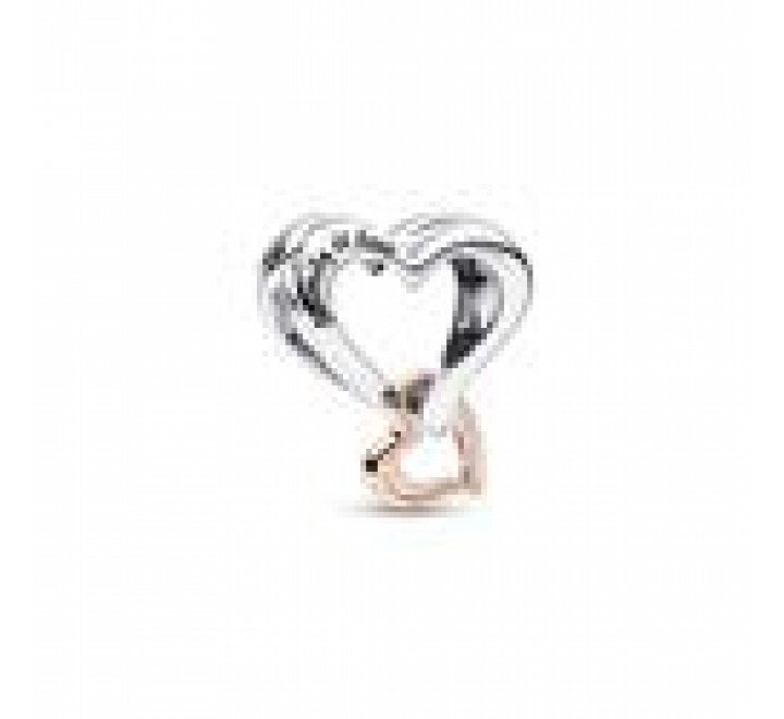 CHARM PANDORA PLATA SILUETA CORAZON FAMILY 782642C00