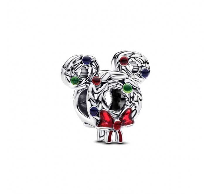 CHARMS PANDORA 793531C01 CORONA NAVIDAD MICKEY MOUSE