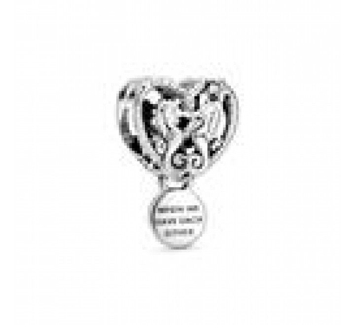 CHARMS PANDORA PLATA CORAZON CABALLITOS MAR 798949C00