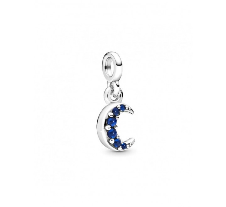CHARMS PANDORA ME PLATA LUNA CIRCONITAS AZULES 798375NBT