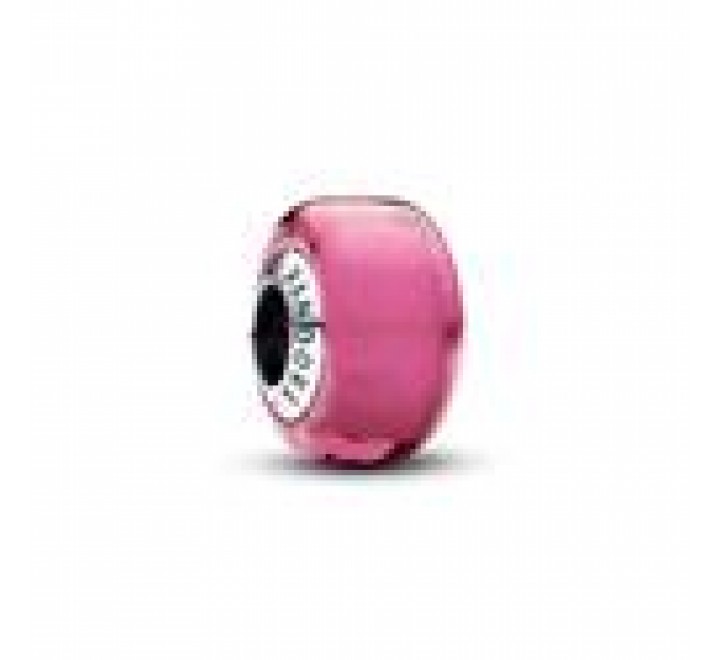 CHARM PANDORA PLATA MINI CRISTAL MURANO ROSA 793107C00
