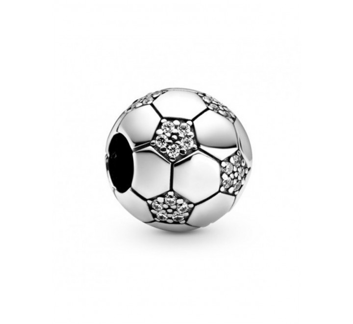 CHARMS PANDORA PLATA BALON FUTBOL CIRCONITAS 798795C01