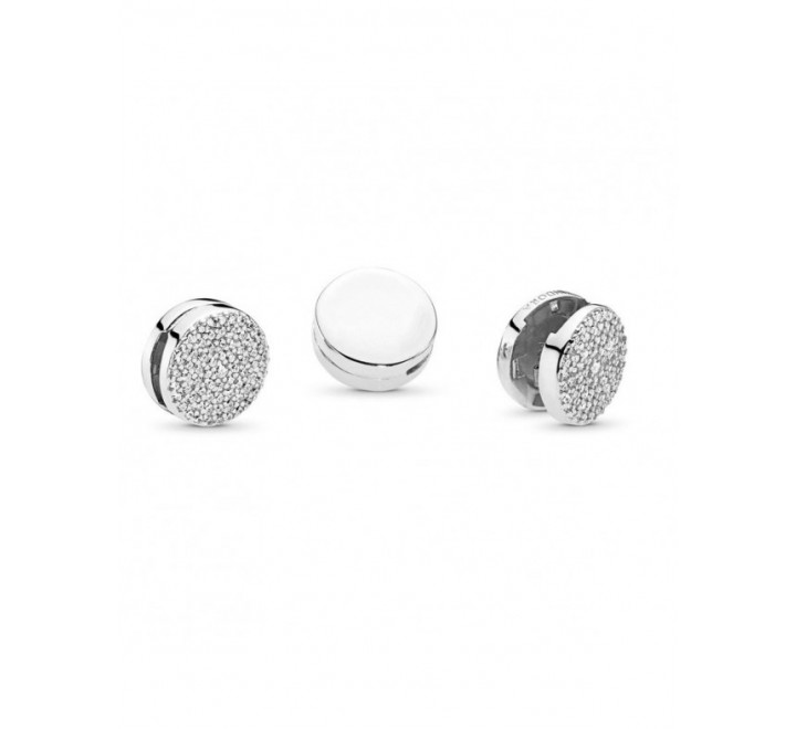 CHARMS PANDORA REFLEXIONS PLATA REDONDO CIRCONITAS 797583CZ