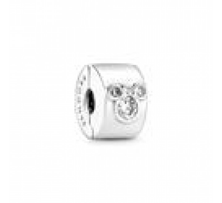 CLIP SEPARADOR PANDORA PLATA MICKEY Y MINNIE 790111C01
