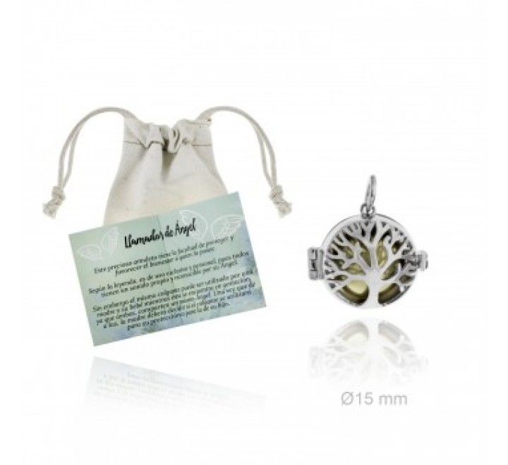 COLGANTE PLATA LLAMADOR ARBOL VIDA 133203