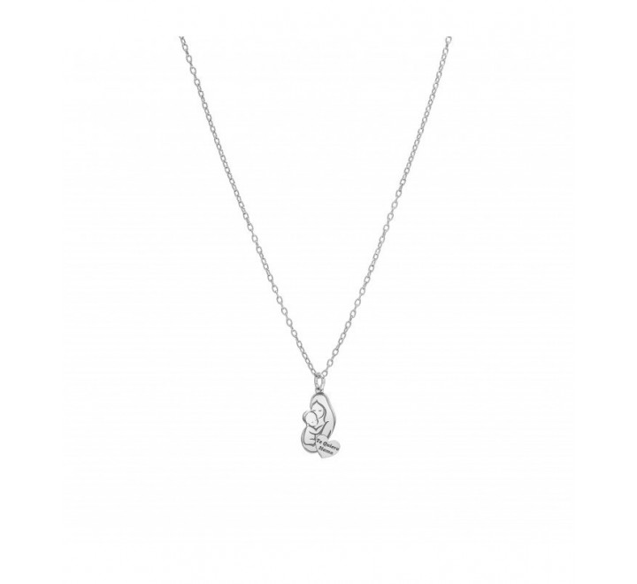 GARGANTILLA PLATA MAMA CON NIÑO TQ MAMA CO2849R