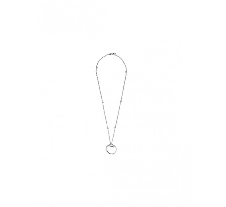 COLLAR CICLON LARGO ZAMAK DOS ESTRELLAS LISAS 222805-00