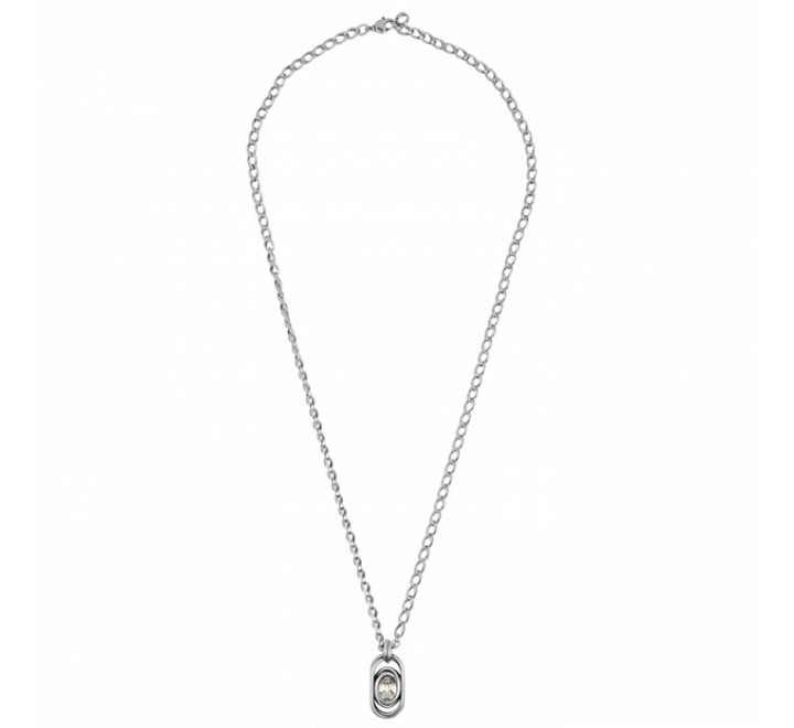 COLLAR CICLON ZAMAK LARGO CON CIRCONITA EMO825-66