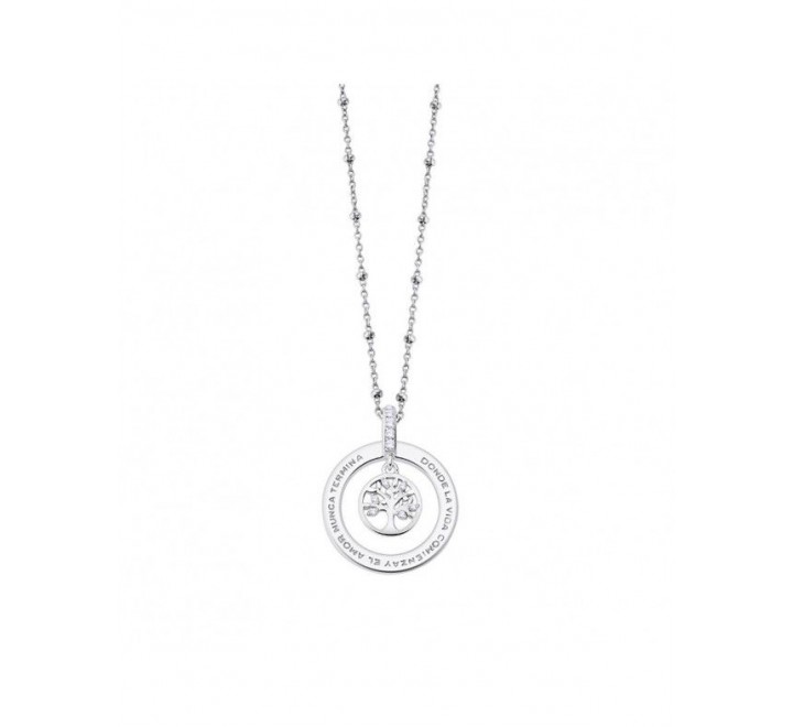 GARGANTILLA LOTUS PLATA ARBOL DE LA VIDA LP3128-1/1