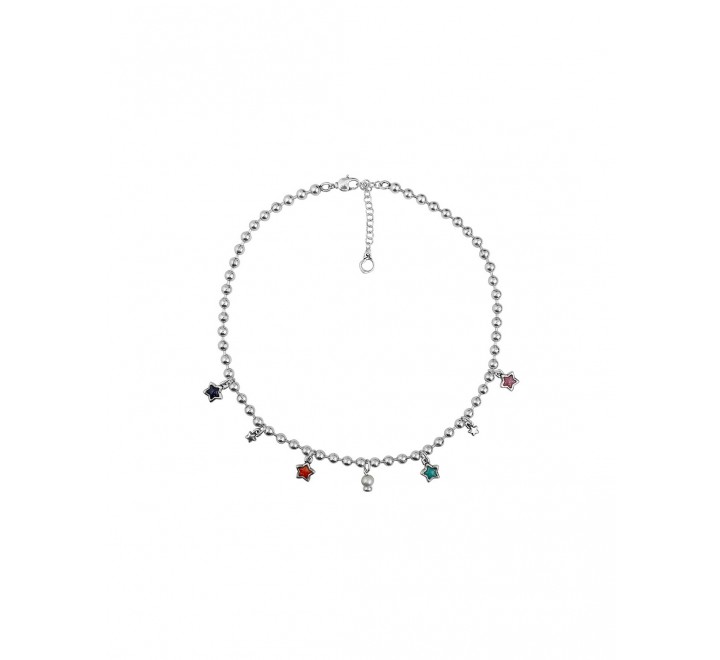 GARGANTILLA CICLON BOLAS Y ESTRELLAS MULTICOLOR 222807-99