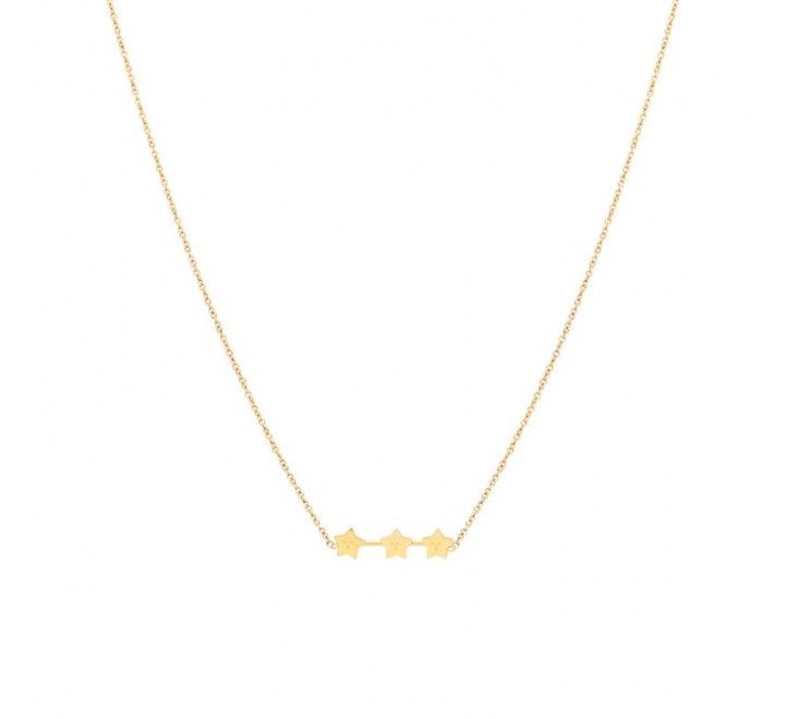 Mr.Wonderful Collar estrellas para Mujer Acero Inoxidable