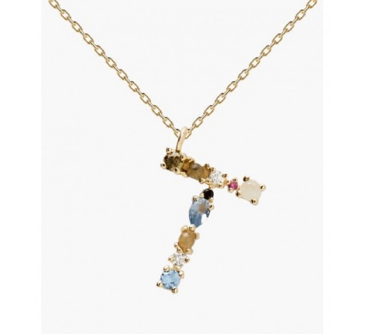 GARGANTILLA PDPAOLA CO01-115-U PLATA CHAPADO