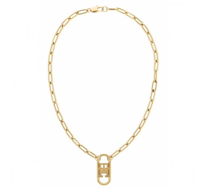COLLAR TOMMY HILFIGER ACERO DORADO ESLABONES 2780723