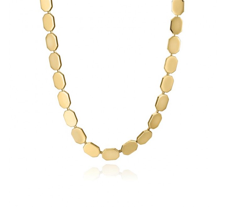 COLLAR VICEROY ACERO IP DORADO 15159C01012