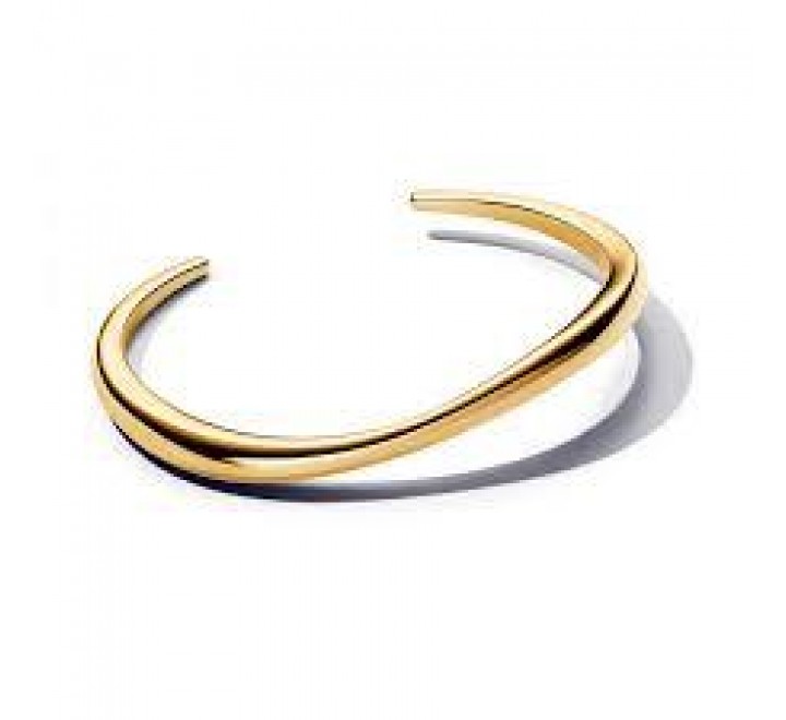 PULSERA PANDORA 563310C00-1 RIGIDA ABIERTA FORMA ORGANICA
