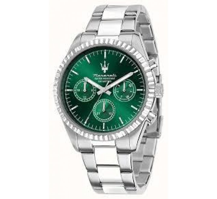 RELOJ MASERATI COMPETIZIONE 43MM ACERO ESF VERDE R8853100044