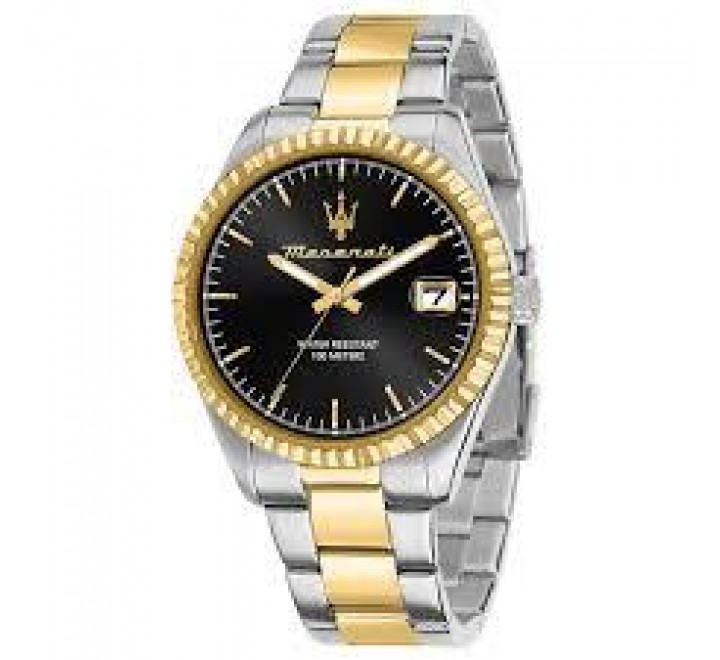 RELOJ MASERATI CABALLERO ACERO Y CHAPADO R8853100042